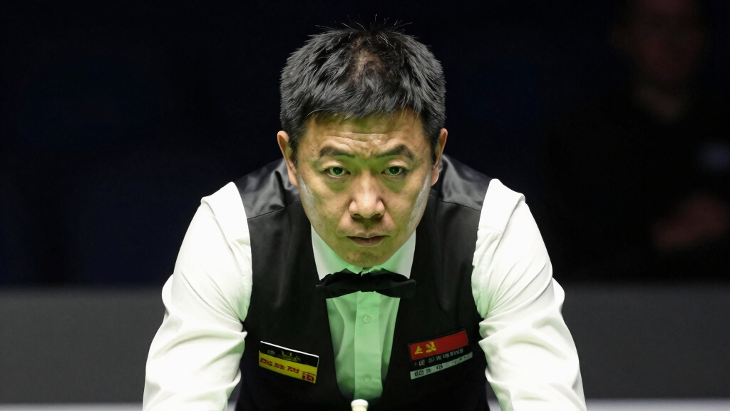 Marco Fu Hong Kong snooker player professional portrait